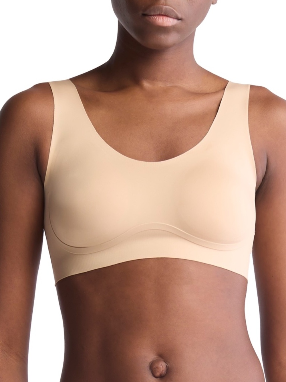 Calvin Klein Women's Invisibles Gel Wire Lightly Lined Bralette XS